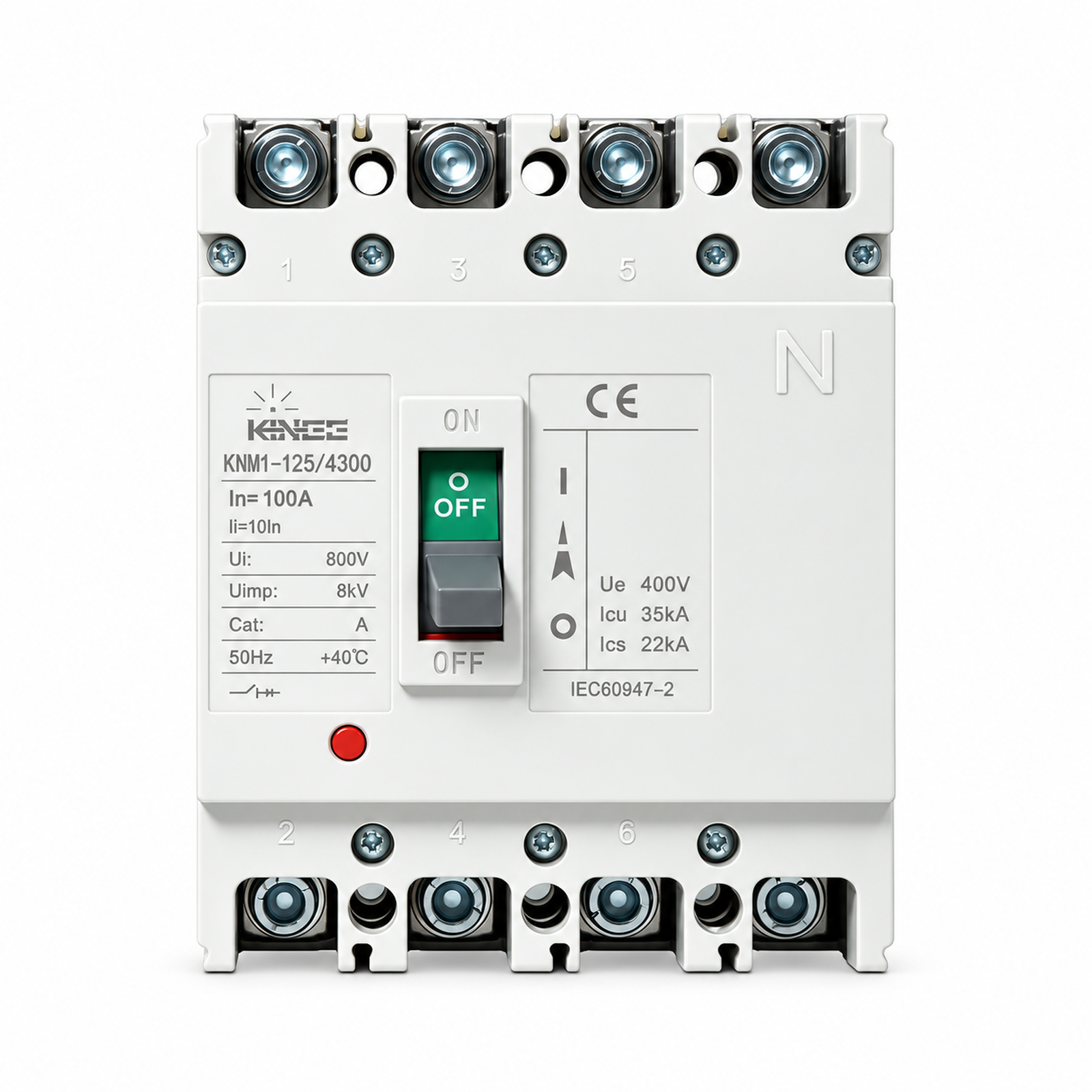 SEPL 4P 100A AC MCCB Circuit Breaker – Three Phase
