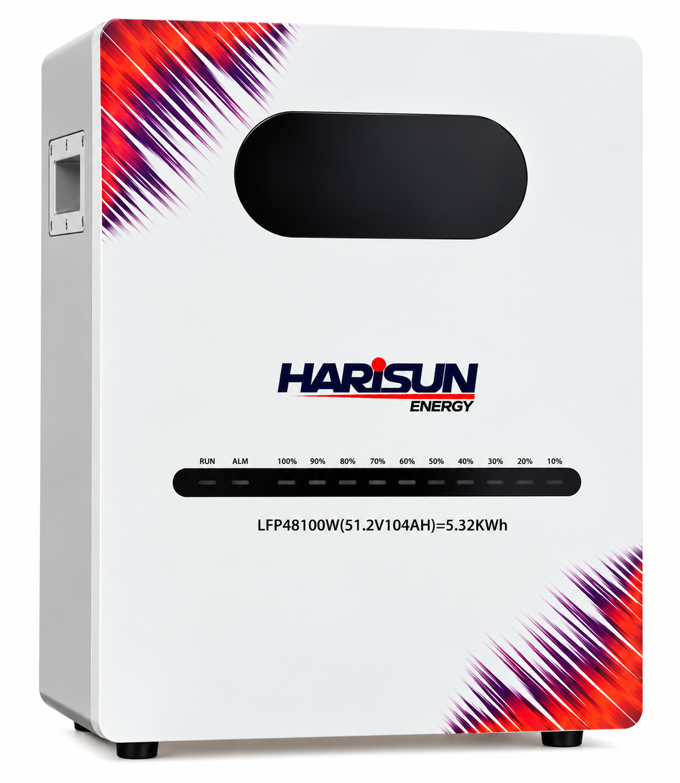 HARSUN HE6-F 5.32kWh 51.2V 104Ah IP54 LiFePO₄ Lithium Battery